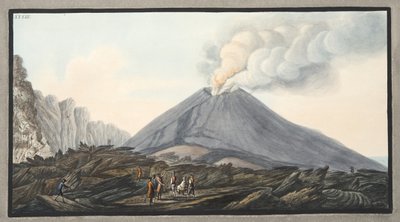 View of the Atrio di Cavallo between Somma and Vesuvius, plate 33 from 
